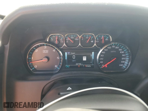 2019 GMC Yukon SLT with VIN 1GKS1BKC3KR243006, listed as a Copart auction lot 74732484 with 28,756 mi miles and Non Repairable. Bid and sale history available at DreamBid. Image 9.