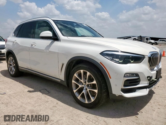 2019 BMW X5 xDrive40i with VIN 5UXCR6C55KLL06222, listed as a Copart auction lot 65166095 with 97,268 mi miles and Clean title. Bid and sale history available at DreamBid. Image 4.