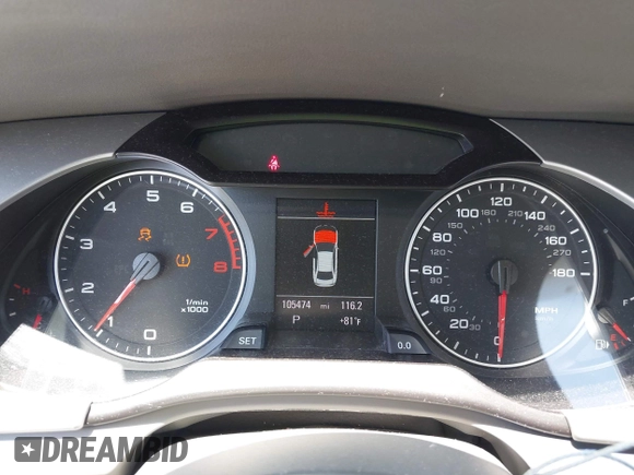2011 Audi A4 Premium Plus с VIN WAUFFAFL2BN045492, выставлен на аукционе IAAI как лот 42241595 с пробегом 105 474 миль миль и . История ставок и продаж доступна на DreamBid. Изображение 7.