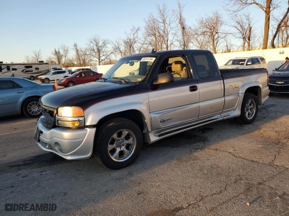 2006 GMC Sierra 1500 SLE1 with VIN 1GTEK19Z66Z217693, listed as a Copart auction lot 85314754 with 332,976 mi miles and Salvage Title. Bid and sale history available at carsss.com. Image 1.