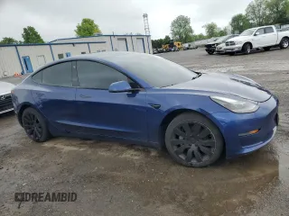 2021 Tesla Model 3 Long Range z VIN 5YJ3E1EB6MF974491, wystawiony jako Copart lot #55062505 z przebiegiem Nie podano mil oraz Szkoda całkowita • Salvage title. Historia ofert i sprzedaży dostępna na DreamBid. Obrazek 4.