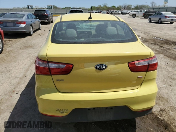 2016 Kia Rio LX with VIN KNADM4A35G6625228, listed as a Copart auction lot 52908375 with 71,029 mi miles and Salvage Title. Bid and sale history available at carsss.com. Image 6.