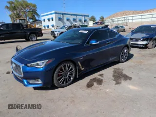 2017 Infiniti Q60 Red Sport 400 с VIN JN1FV7EK7HM610385, выставлен на аукционе Copart как лот 57391125 с пробегом 72 219 миль миль и Чистый • Clean title. История ставок и продаж доступна на DreamBid. Изображение 1.