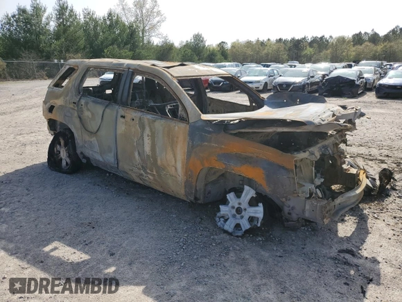 2014 GMC Terrain SLE with VIN 2GKFLWEK0E6267530, listed as a Copart auction lot 51095575 with Not provided miles and Non repairable. Bid and sale history available at DreamBid. Image 4.