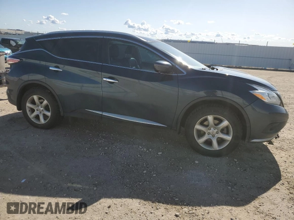 2016 Nissan Murano S with VIN 5N1AZ2MH8GN122930, listed as a Copart auction lot 54354065 with 138,782 mi miles and Salvage title. Bid and sale history available at DreamBid. Image 4.