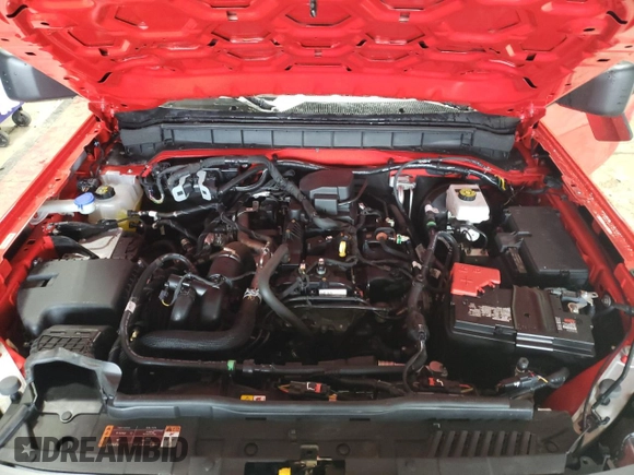 2022 Ford Bronco z VIN 1FMDE5AH6NLB67534, wystawiony jako Copart lot #44528055 z przebiegiem 20 937 mil mil oraz Szkoda całkowita • Salvage title. Historia ofert i sprzedaży dostępna na DreamBid. Obrazek 12.