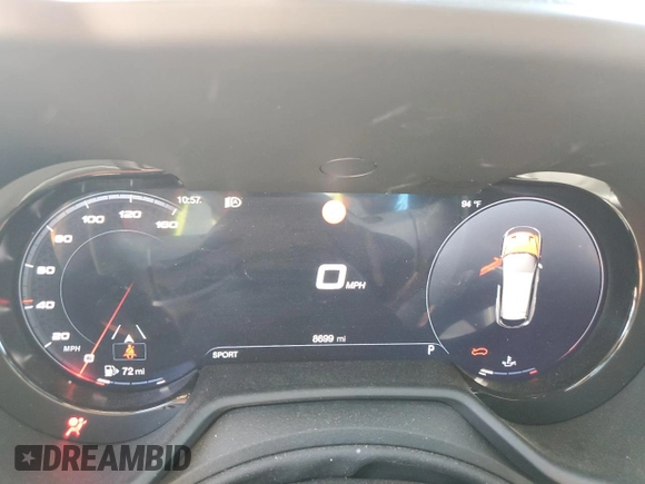 2024 Dodge Hornet GT Plus с VIN ZACNDFBN3R3A11207, выставлен на аукционе Copart как лот 64510014 с пробегом 8 699 миль миль и Списание • Salvage title. История ставок и продаж доступна на DreamBid. Изображение 9.