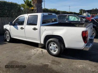 2007 GMC Canyon SLE1 with VIN 1GTCS139378248181, listed as a Copart auction lot 78543044 with 142,280 mi miles and Salvage Title. Bid and sale history available at carsss.com. Image 2.