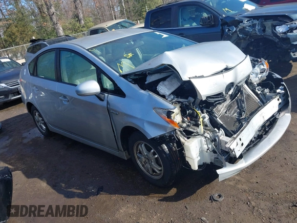 2010 Toyota Prius II with VIN JTDKN3DUXA0006835, listed as a IAAI auction lot 41329631 with 1 mi miles. Bid and sale history available at carsss.com. Image 1.