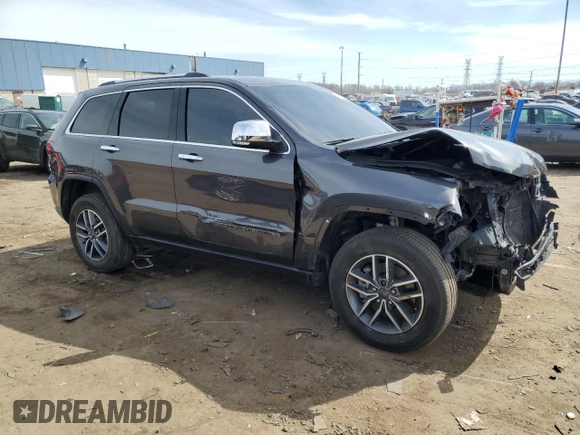 2021 Jeep Grand Cherokee 80th Anniversary with VIN 1C4RJFBG6MC779569, listed as a Copart auction lot 49483285 with 37,586 mi miles and Salvage title. Bid and sale history available at DreamBid. Image 4.