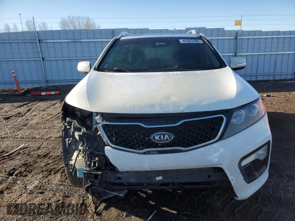 2013 Kia Sorento SX with VIN 5XYKWDA23DG381678, listed as a Copart auction lot 46503395 with 119,364 mi miles and Salvage Title. Bid and sale history available at carsss.com. Image 5.