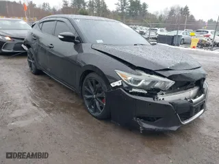 2016 Nissan Maxima 3.5 Platinum with VIN 1N4AA6AP7GC437220, listed as a IAAI auction lot 41442439 with 108,531 mi miles. Bid and sale history available at carsss.com. Image 1.