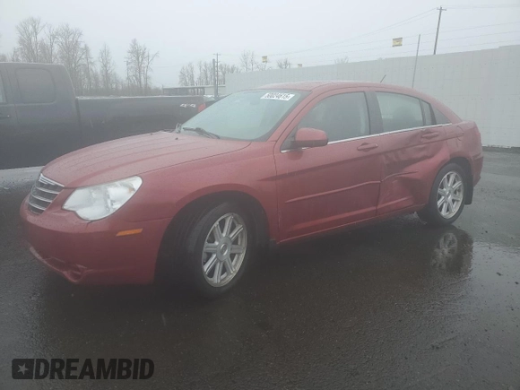 2007 Chrysler Sebring Touring with VIN 1C3LC56R17N528560, listed as a Copart auction lot 50024615 with 143,276 mi miles and Salvage Title. Bid and sale history available at DreamBid. Image 1.
