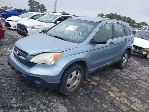 2008 Honda CR-V LX with VIN 3CZRE38348G700954, listed as a IAAI auction lot 37268497 with 140,121 mi miles. Bid and sale history available at carsss.com. Image 2.