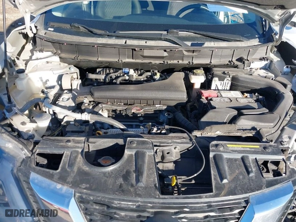 2017 Nissan Rogue SV with VIN KNMAT2MV2HP555791, listed as a IAAI auction lot 41655151 with 159,566 mi miles. Bid and sale history available at carsss.com. Image 10.
