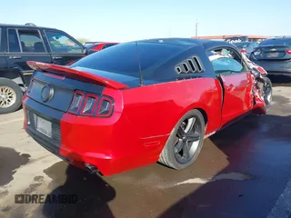2013 Ford Mustang GT with VIN 1ZVBP8CF8D5211777, listed as a IAAI auction lot 41710683 with Not Provided miles. Bid and sale history available at carsss.com. Image 4.