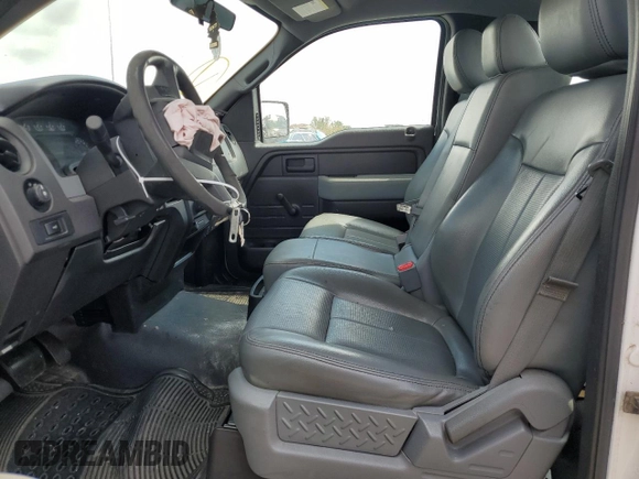 2012 Ford F-150 XL with VIN 1FTMF1CM0CFC82355, listed as a Copart auction lot 53418084 with 0 mi miles and Salvage Title. Bid and sale history available at carsss.com. Image 7.