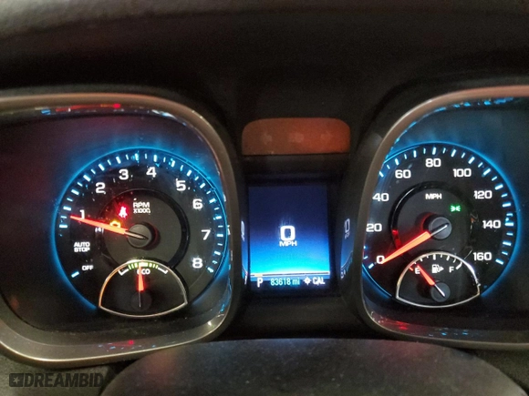 2013 Chevrolet Malibu ECO with VIN 1G11D5SR8DF157157, listed as a Copart auction lot 54393715 with 83,618 mi miles and Clean Title. Bid and sale history available at carsss.com. Image 9.