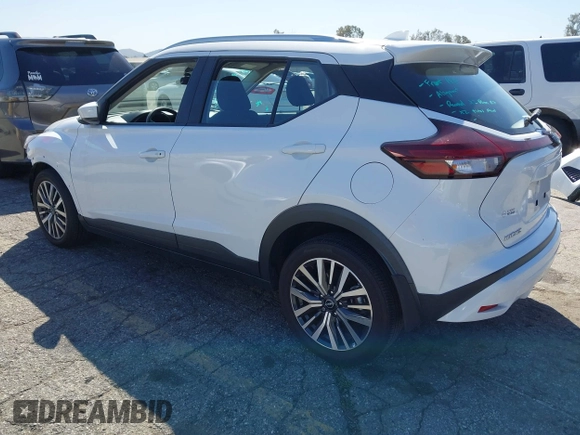 2022 Nissan Kicks SV with VIN 3N1CP5CVXNL496886, listed as a IAAI auction lot 41834899 with 23,395 mi miles and . Bid and sale history available at DreamBid. Image 3.