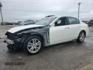 2013 Infiniti G37 Journey with VIN JN1CV6AP6DM719087, listed as a Copart auction lot 51229035 with 166,897 mi miles and Salvage Title. Bid and sale history available at DreamBid. Image 1.