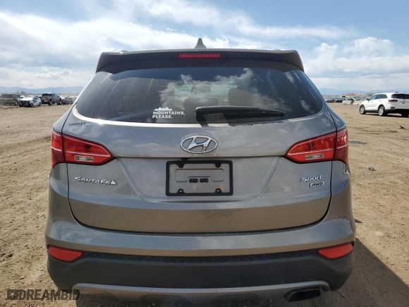 2016 Hyundai Santa Fe Sport with VIN 5XYZUDLB9GG347153, listed as a Copart auction lot 54048555 with 103,507 mi miles and Clean Title. Bid and sale history available at carsss.com. Image 6.