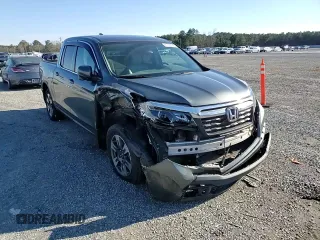2019 Honda Ridgeline RTL-T with VIN 5FPYK3F63KB012214, listed as a Copart auction lot 41740585 with 33,965 mi miles and Salvage title. Bid and sale history available at DreamBid. Image 10.