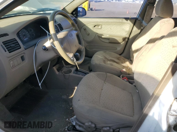 2003 Kia Rio with VIN KNADC125336223641, listed as a Copart auction lot 86651574 with 181,671 mi miles and Salvage Title. Bid and sale history available at carsss.com. Image 7.