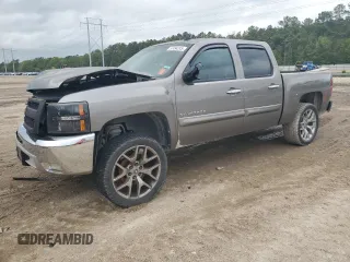 2013 Chevrolet Silverado 1500 LT with VIN 3GCPCSE07DG265705, listed as a Copart auction lot 51494245 with 127,731 mi miles and Salvage Title. Bid and sale history available at DreamBid. Image 1.
