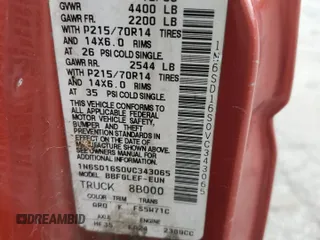 1997 Nissan Frontier XE with VIN 1N6SD16S0VC343065, listed as a Copart auction lot 64619505 with 261,547 mi miles and Clean title. Bid and sale history available at DreamBid. Image 12.
