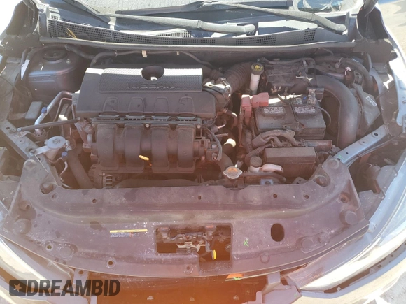 2019 Nissan Sentra SV with VIN 3N1AB7AP1KY429324, listed as a Copart auction lot 46637635 with 93,926 mi miles and Salvage Title. Bid and sale history available at DreamBid. Image 11.
