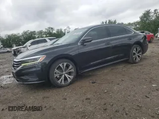 2021 Volkswagen Passat SE with VIN 1VWSA7A33MC004648, listed as a Copart auction lot 57590185 with 108,715 mi miles and Salvage title. Bid and sale history available at DreamBid. Image 1.