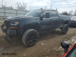 2017 Chevrolet Silverado 1500 LT with VIN 1GCVKREC5HZ126546, listed as a Copart auction lot 49468505 with 98,120 mi miles and Clean Title. Bid and sale history available at carsss.com. Image 1.