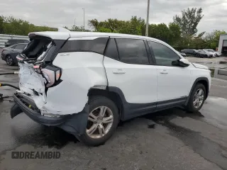 2019 GMC Terrain SLE with VIN 3GKALTEV7KL109003, listed as a Copart auction lot 56851765 with 76,741 mi miles and Non repairable. Bid and sale history available at DreamBid. Image 3.