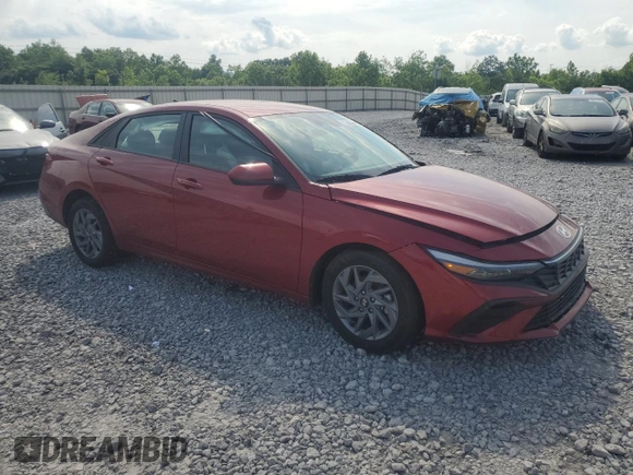 2024 Hyundai Elantra SEL с VIN KMHLM4DGXRU702876, выставлен на аукционе Copart как лот 57365325 с пробегом 12 520 миль миль и Списание • Salvage title. История ставок и продаж доступна на DreamBid. Изображение 4.