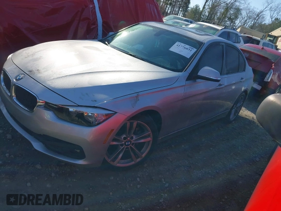 2016 BMW 3 Series 320i with VIN WBA8E1G52GNT35914, listed as a IAAI auction lot 41776031 with 156,193 mi miles and . Bid and sale history available at carsss.com. Image 17.