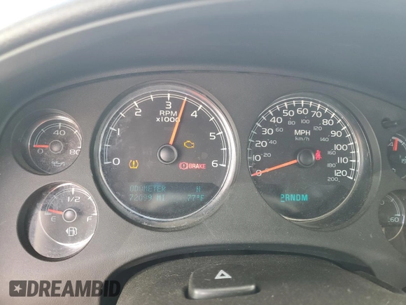 2013 GMC Yukon XL SLT with VIN 1GKS2KE70DR337150, listed as a Copart auction lot 47085345 with 72,099 mi miles and Salvage Title. Bid and sale history available at carsss.com. Image 9.