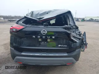 2023 Nissan Rogue SV with VIN JN8BT3BB9PW497125, listed as a IAAI auction lot 41524371 with 15,728 mi miles. Bid and sale history available at carsss.com. Image 16.