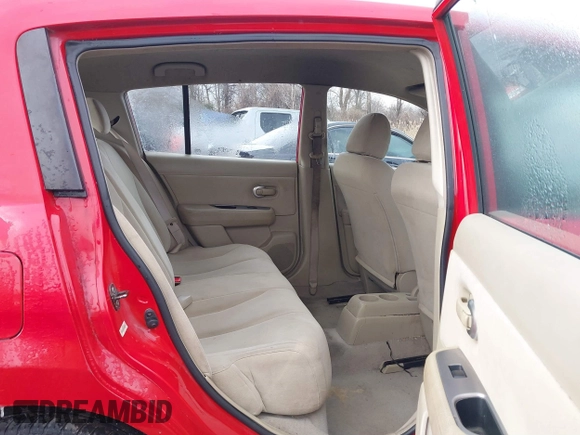 2007 Nissan Versa 1.8 S with VIN 3N1BC13E37L385700, listed as a IAAI auction lot 41607973 with 180,407 mi miles. Bid and sale history available at carsss.com. Image 8.