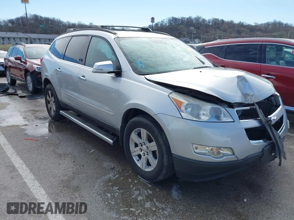 2012 Chevrolet Traverse 1LT with VIN 1GNKRGED5CJ204012, listed as a IAAI auction lot 41806346 with 115,901 mi miles and . Bid and sale history available at DreamBid. Image 1.