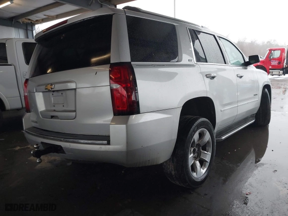 2015 Chevrolet Tahoe LTZ with VIN 1GNSCCKC5FR123099, listed as a IAAI auction lot 41391974 with 1 mi miles. Bid and sale history available at carsss.com. Image 4.