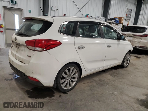2014 Kia Rondo EX with VIN KNAHU8A33E7008278, listed as a Copart auction lot 46416585 with 216,683 mi miles and Salvage Title. Bid and sale history available at carsss.com. Image 3.