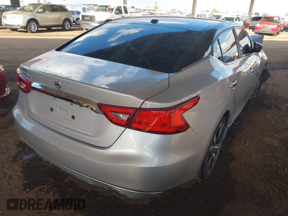 2017 Nissan Maxima SV with VIN 1N4AA6AP0HC378464, listed as a IAAI auction lot 41461554 with 118,028 mi miles and . Bid and sale history available at DreamBid. Image 4.