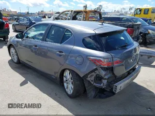 2012 Lexus CT CT 200h with VIN JTHKD5BH4C2072825, listed as a IAAI auction lot 41958459 with 141,757 mi miles and . Bid and sale history available at carsss.com. Image 3.