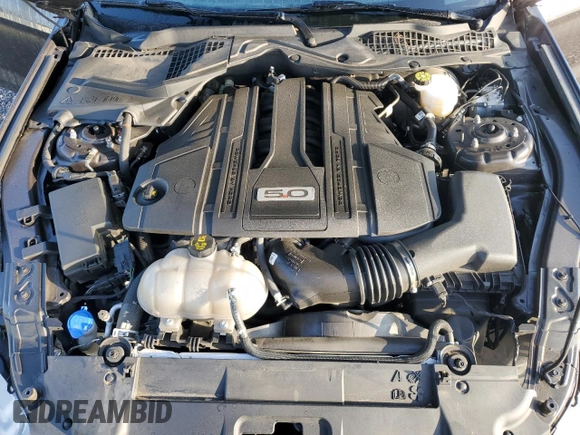 2022 Ford Mustang GT with VIN 1FA6P8CF9N5145476, listed as a Copart auction lot 56279635 with 32,696 mi miles and Salvage title. Bid and sale history available at DreamBid. Image 11.