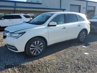 2016 Acura MDX Technology z VIN 5FRYD4H43GB019447, wystawiony jako Copart lot #55811625 z przebiegiem 124 516 mil mil oraz Szkoda całkowita • Salvage title. Historia ofert i sprzedaży dostępna na DreamBid. Obrazek 1.