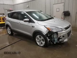 2014 Ford Escape SE with VIN 1FMCU0GX7EUD32727, listed as a Copart auction lot 44636225 with 133,296 mi miles and Salvage Title. Bid and sale history available at carsss.com. Image 4.