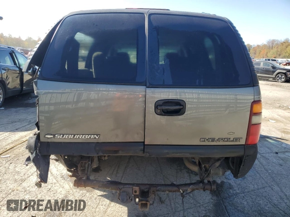 2000 Chevrolet Suburban LT with VIN 3GNFK16T9YG173350, listed as a Copart auction lot 76783284 with 312,147 mi miles and Salvage Title. Bid and sale history available at carsss.com. Image 6.