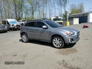 2015 Mitsubishi Outlander GT with VIN 4A4AP4AW0FE039332, listed as a Copart auction lot 54896985 with 61,733 mi miles and Salvage title. Bid and sale history available at DreamBid. Image 15.