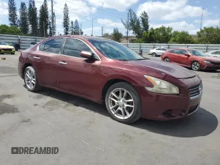 2009 Nissan Maxima SV with VIN 1N4AA51E59C809603, listed as a Copart auction lot 54609295 with 210,603 mi miles and Clean Title. Bid and sale history available at DreamBid. Image 4.