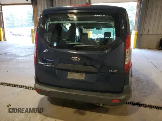 2014 Ford Transit Connect XLT with VIN NM0LE7F71E1156803, listed as a Copart auction lot 63474245 with 348,140 mi miles and Salvage title. Bid and sale history available at DreamBid. Image 6.